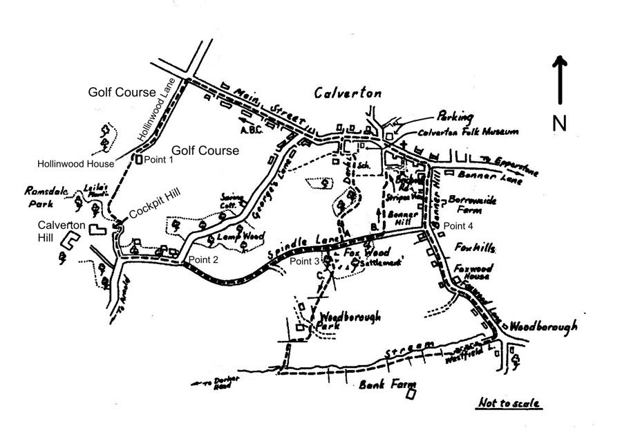 Calverton Circular Nottinghamshire Guided Walks the chance to get